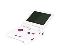 eXtremeRate DMG Grape Custom Full Set Buttons for Gameboy Advance SP, Replacement A B L R Button Power On Off Volume Button D-pad Key for GBA SP Console - Console NOT Included