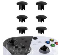 eXtremeRate EDGE Sticks Interchangeable Thumbsticks for Xbox Core Controller, Black Swappable Analog Stick Joystick for Xbox One S/X, Xbox Elite V1 Controller, for Nintendo Switch Pro Controller