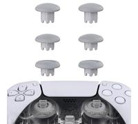 eXtremeRate EDGE Sticks Swappable Thumbsticks for PS5/PS5 EDGE Controller, New Hope Gray Replacement Interchangeable Analog Stick Joystick for PS4 All Model Controllers Universal