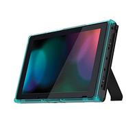eXtremeRate Emerald Green DIY Housing Shell for Nintendo Switch Console, Replacement Faceplate Front Frame for Nintendo Switch Console w/Volume Up Down Power Buttons - Console NOT Included