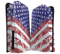 eXtremeRate eXcover Cover Plate Faceplates Compatible with Original ps5 Console Disc Edition, Impression US Flag Replacement Faceplate Backplate Case Shell Skin for ps5 Disc - Console NOT Included