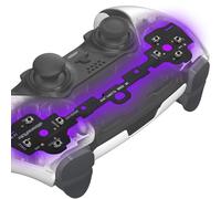 eXtremeRate Face Clicky Kit for ps5 Edge Face Buttons, Custom Tactile Dpad Action Buttons for ps5 Edge D-pad ABXY X Circle Square Triangle Button Mouse Click Kit - Without Controller