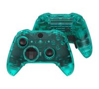 eXtremeRate Full Set Shell Buttons for Xbox One Elite Series 2 Controller, Emerald Green Replacement Faceplate Back Plate Bottom Shell with Buttons for Xbox Elite Series 2 Core Controller - Model 1797