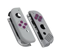 eXtremeRate Grip Classic 1989 GB DMG-01 Style Joy con Handheld Controller Housing with Buttons, DIY Replacement Shell Case for Nintendo Switch Joycon & Switch OLED Joy con