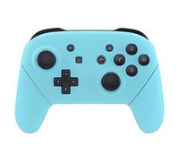 eXtremeRate Heaven Blue Faceplate Backplate Handles for Nintendo Switch Pro Controller, DIY Replacement Hand Grip Housing Shell Cover for Nintendo Switch Pro Controller - Controller NOT Included