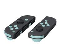 eXtremeRate Light Cyan Replacement ABXY Direction Keys SR SL L R ZR ZL Trigger Buttons Springs, Full Set Buttons Repair Kits with Tools for Nintendo Switch Joycon Joy con Shell NOT Included
