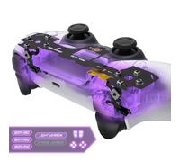 eXtremeRate Light Version Whole Clicky Kit V2 for PS5 Controller BDM-040 BDM-050 BDM-060 Shoulder Face Buttons, Micro Switch L2R2 Clicky Hair Trigger Kit and Tactile L1R1 Face Buttons Mouse Click
