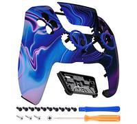 eXtremeRate LUNA Redesigned Origin of Chaos Front Shell Touchpad Compatible with ps5 Controller BDM-010 020 030 040 050, Replacement Custom Touch Pad Cover Compatible with ps5 Controller