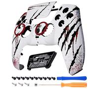 eXtremeRate Luna Redesigned Wild Attack Front Shell Touchpad Compatible with ps5 Controller BDM-010 020 030 040 050, DIY Replacement Custom Touch Pad Cover Compatible with ps5 Controller