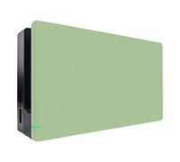 eXtremeRate Matcha Green Custom Faceplate for Nintendo Switch Charging Dock, DIY Replacement Housing Shell for Nintendo Switch Dock - Dock NOT Included