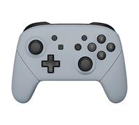 eXtremeRate New Hope Gray Faceplate Backplate Handles for Nintendo Switch Pro Controller, DIY Replacement Hand Grip Housing Shell Cover for Nintendo Switch Pro Controller - Controller NOT Included