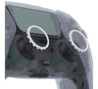 eXtremeRate Original White Replacement Accessories for PS5 Controller, Accent Rings for PS5 Controller - Controller NOT Included
