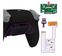 eXtremeRate Programable RISE V3 Remap Kit for PS5 Controller BDM-030 040 050, Black Upgrade Board Redesigned Bottom Shell Back Buttons Attachment for PS5 Controller - NO Controller