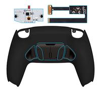 eXtremeRate Programmable Real Metal Buttons (RMB) Version RISE4 Remap Kit for ps5 Controller BDM 010 & BDM 020, Upgrade Board & Redesigned Back Shell & 4 Back Buttons - Without Controller - Black