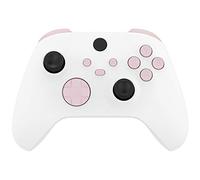 eXtremeRate Replacement Buttons for Xbox Series X & S Controller, Cherry Blossoms Pink Custom Repair Kit Bumpers Trigers Dpad ABXY Start Back Sync Share Keys Parts for Xbox Core Wireless Controller