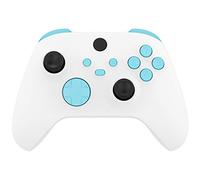 eXtremeRate Replacement Buttons for Xbox Series X & S Controller, Heaven Blue Custom Accessories Repair Kit Bumpers Trigers Dpad ABXY Start Back Sync Share Keys Parts for Xbox Core Wireless Controller