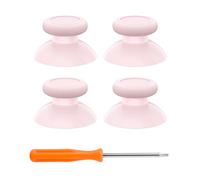 eXtremeRate Replacement Controller Joystick for Xbox One - 4 PCS Cherry Blossoms Pink Thumbsticks Analog Thumb Sticks for Xbox Series X/S, Xbox One S/X, Elite Controller with Repair Kit Screwdriver