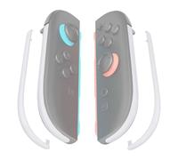 eXtremeRate Replacement Decorative Strips for Joycon 2, Custom DIY Decoration Strip Side Housing Trim Shell with Prying Stick for Nintendo Switch 2 Controller - White