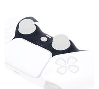 eXtremeRate Replacement Decorative Trim Shell Compatible with p s 5 Controller DIY Clip Shell, Custom Plates Cover with Accent Rings - Solid Black