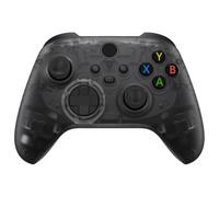 eXtremeRate Replacement Faceplate for Xbox Series X & S Controller - Personalize Your Control - Clear Black Front Housing Shell for Xbox Core Wireless Controller [Controller NOT Included]