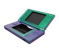eXtremeRate Replacement Full Housing Shell for Nintendo DS Lite, Custom Handheld Console Case Cover with Buttons, Screen Lens for Nintendo DS Lite NDSL - Chameleon Green Purple