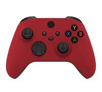 eXtremeRate Replacement Shell for Xbox Series X & S Controller - Personalized Upgrade - Passion Red Soft Touch Grip Custom Cover Case Faceplate for Xbox Core Controller [Controller NOT Included]