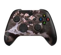 eXtremeRate Replacement Shell for Xbox Series X|S Controller - Unleash Your Style - Blossom In The Darkness Custom Acessories Skin Front Housing Cover for Xbox Core Controller Wireless - No Console