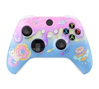 eXtremeRate Replacement Shell for Xbox Series X|S Controller - Unleash Your Style - Donut Odyssey Custom Acessories Skin Front Housing Cover for Xbox Core Controller Wireless[Control Without]