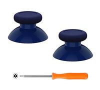 eXtremeRate Replacement Thumbsticks for Xbox Core Wireless Controller, Joysticks Repair Kit for Xbox Series X/S Controller, Custom Analog Stick Buttons for Xbox One S/X/Elite - Midnight Blue