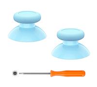eXtremeRate Replacement Thumbsticks for Xbox Series X & S Controller, Joysticks Repair Kit for Xbox Wireless Controller, Custom Analog Stick Buttons for Xbox One S/X/Elite Controller - Heaven Blue