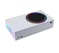 eXtremeRate RGB LED Light Strip for Xbox Series S Console, 7 Colors 39 Effects Multi Color Changing Flexible Tape Light Strip Kit for Xbox Series S Console with IR Remote, DIY Decoration Accessories