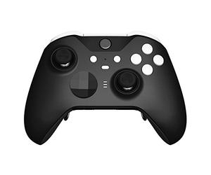 eXtremeRate Soft Touch White Replacement Buttons for Xbox One Elite Series 2 Model 1797, LB RB LT RT Bumpers Triggers ABXY Start Back Sync Profile Switch Keys for Xbox Elite Series 2 Core Controller