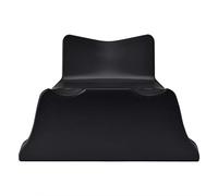 eXtremeRate Solid Black Controller Display Stand for ps4, Gamepad Accessories Desk Holder for ps4/Slim/Pro Controller with Rubber Pads - Controller NOT Included