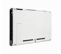 eXtremeRate White Console Back Plate for Nintendo Switch, DIY Replacement Housing Shell Case for Nintendo Switch Console with Kickstand [Only the Backplate, NOT the Console]