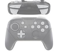 eXtremeRate White Repair ABXY D-pad ZR ZL L R Keys for Nintendo Switch Pro Controller, DIY Replacement Full Set Buttons with Tools for Nintendo Switch Pro - Controller NOT Included