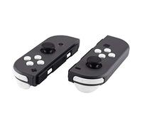 eXtremeRate White Replacement ABXY Direction Keys SR SL L R ZR ZL Trigger Buttons Springs, Full Set Buttons Repair Kits with Tools for Nintendo Switch Joycon & Switch OLED Joy con
