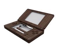 eXtremeRate Wood Grain Replacement Full Set Buttons for Nintendo DS Lite Handheld Console, Custom D-pad A B X Y Start Select R L Power Volume Keys for Nintendo DS Lite NDSL - Console NOT Included