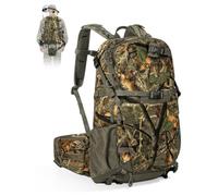 Extremus by KastKing Timber Trail Hunting Backpack for Men, Hunting Pack | 40L SilentVeil™ Hunting Bag, Rifle Sling & Ammo Storage, Rain Cover, Hydration Compatible, Tree Stand & Climbing Stick Carry
