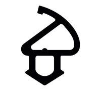 ExtrudaSeal F130 Flipper Gasket Replacement Window Door Draught Excluder Seal - 2m