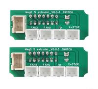 Extruder Adapter PCB Board with Auto-Leveling Sensor Interface for Anycubic S and MegaPro 3D Printers, 2-Pack Hot End Replacement