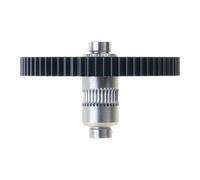 Extruder Feeder Big Gear 66 Tooth Stainless Steel Replacement for X1 Printer Accessories with Large Customizable