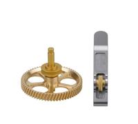 Extruder Gear Compatible with Bambu Lab A1 MINI Claw Gear RNC Nano-Coated Hardened Steel Helical Gear Kit All metal Compatible with Bambulab A1 A1 Mini(3PCS)