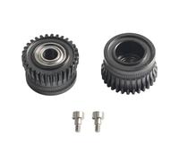 Extruder Gear Set for K1C 3D Printers, 2Piece Plated Steel Accessory Precisions Extrusion Gear Parts