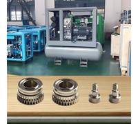 Extruder Gears for K1, for K1 Max, for K1C, -3 for V3, for V3 Plus Gear Kit (2 pcs) with Nickel Plating Coating All-Metal Filament Drive Wheel for