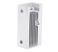 Extruder Hotend Heatsink, Aluminum Alloy Replacement for Ender 3 S1 Pro Plus, Suitable for 3D Projects, Premium Aluminum Alloy, Precisely Fit, Easy Installation with