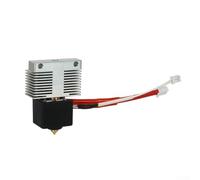 Extruder print head kit compatible with For Elegoo For Neptune 4 featuring brass body and 0 4mm stainless steel nozzle designed to resist clogging