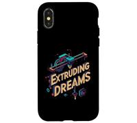 Extruding Dreams 3D Printer Maker Hobbyist Case for iPhone X/XS