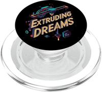 Extruding Dreams 3D Printer Maker Hobbyist PopSockets PopGrip for MagSafe