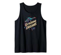 Extruding Dreams 3D Printer Maker Hobbyist Tank Top