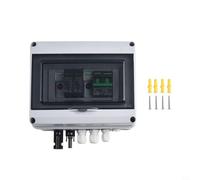 EXTRWORY 1 In1 out 1 String Solar PV Combiner Box Protection Waterproof 550V IP65 Over-Voltage, Over-Load, Protection; Real-Time Detection, Long-Distance Communication
